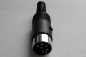 6-pin DIN-connector